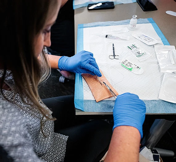 Gonzaga's online nursing programs include immersive hands-on experiences